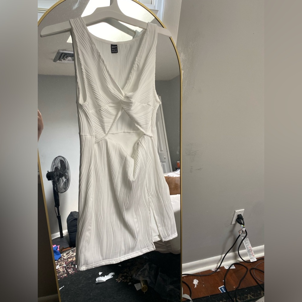 White summer dress